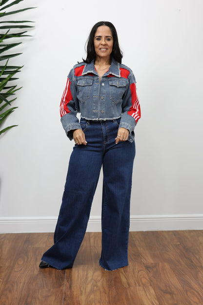 Jems Denim cropped Jacket