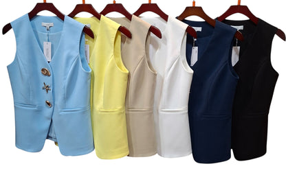 Seashell Luxe Statement Vest