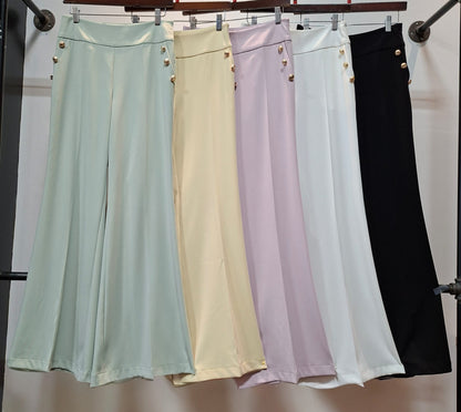 Celeste Gold Button Pant Set