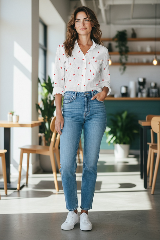 Amelia Heart Classic Shirt