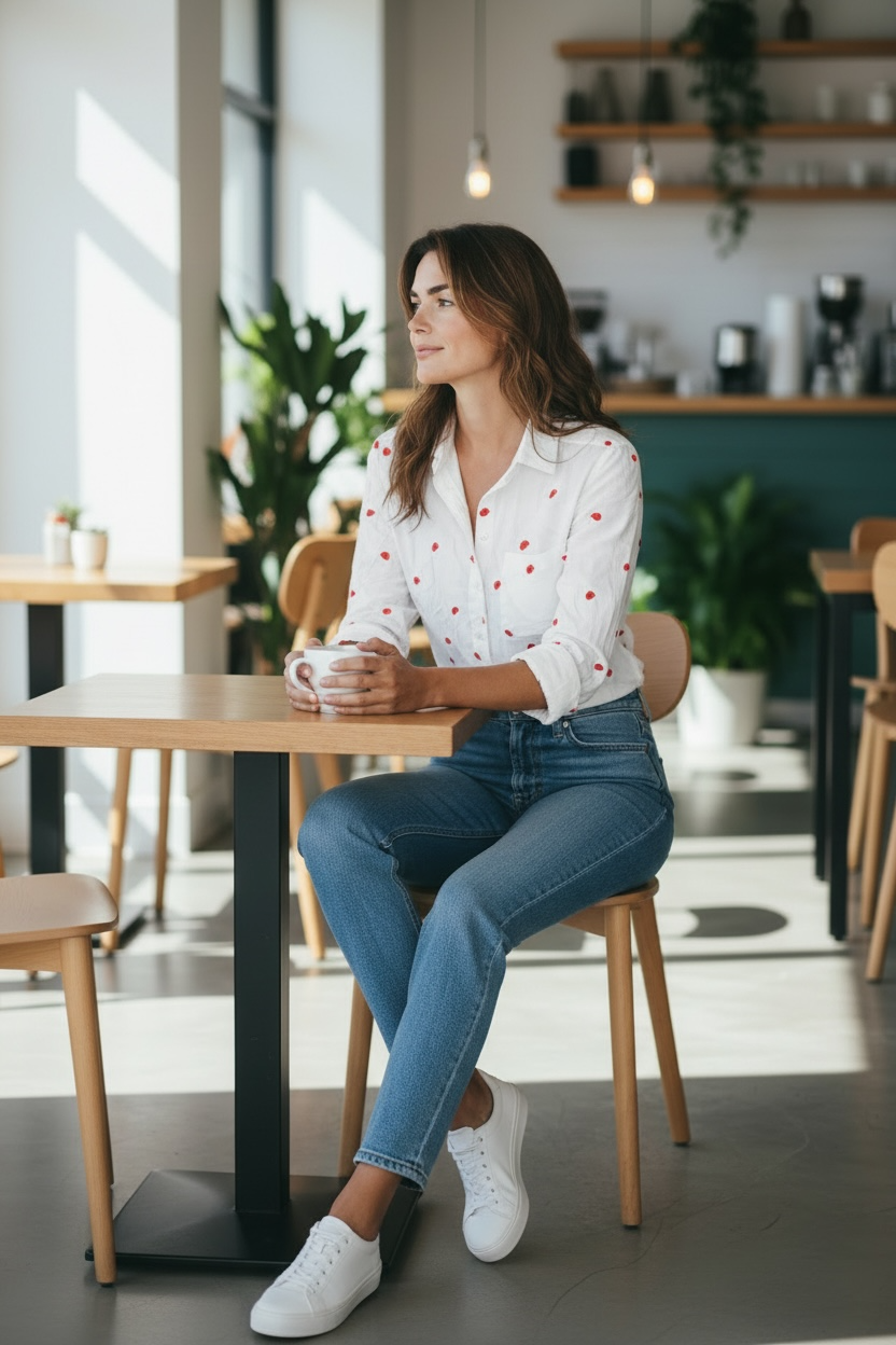 Amelia Heart Classic Shirt