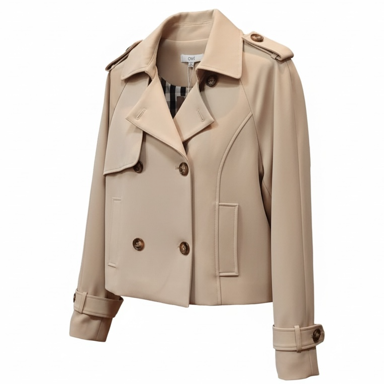 Classic Luxe Trench Jacket
