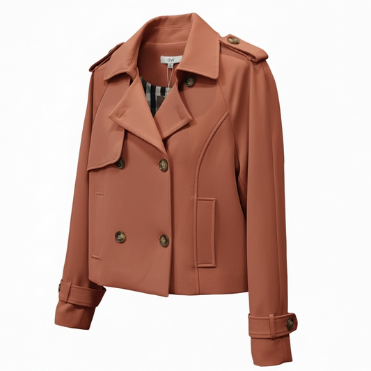 Classic Luxe Trench Jacket