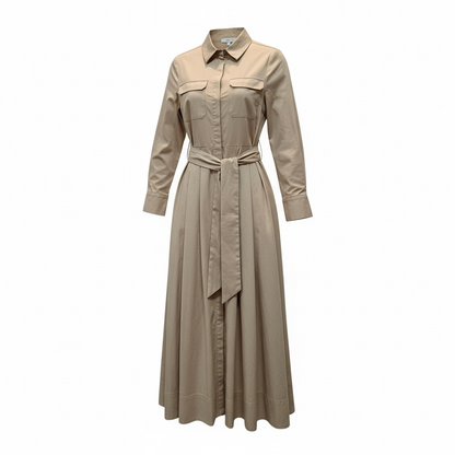 Sahara Élan Belted Midi Dress