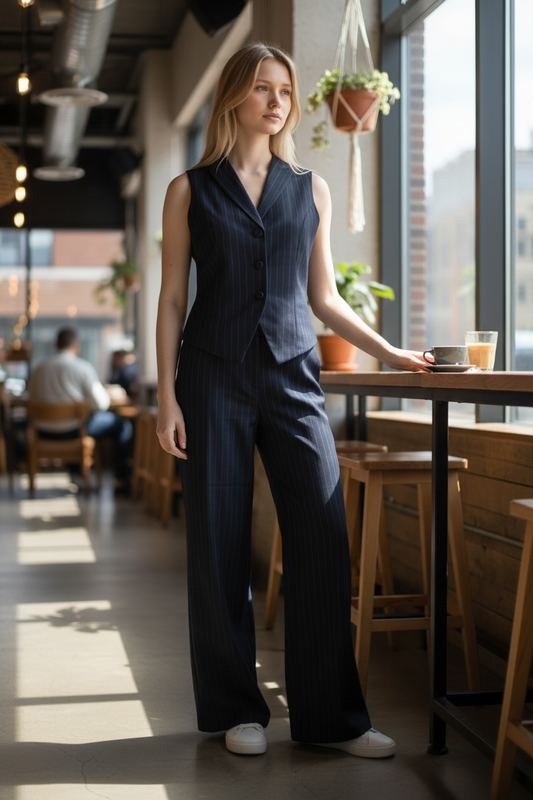 Lina sleeveless Suit