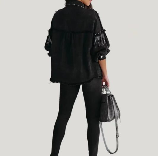 Chaqueta vaquera extragrande Cobi