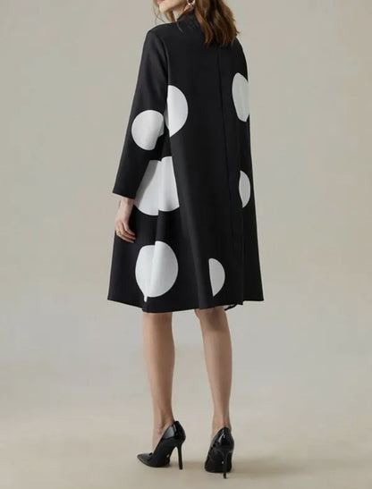 Long Sleeve Asymmetric Dress