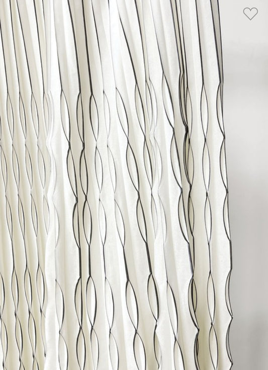 Faldas plisadas de colores contrastantes Fabiana