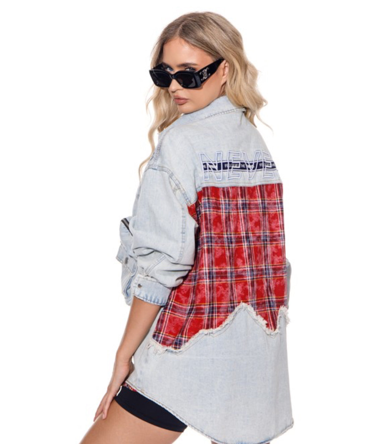 Daniela Denim Contrast Shirt