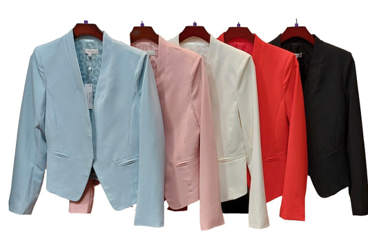 Chaqueta con cuello chal Mariela