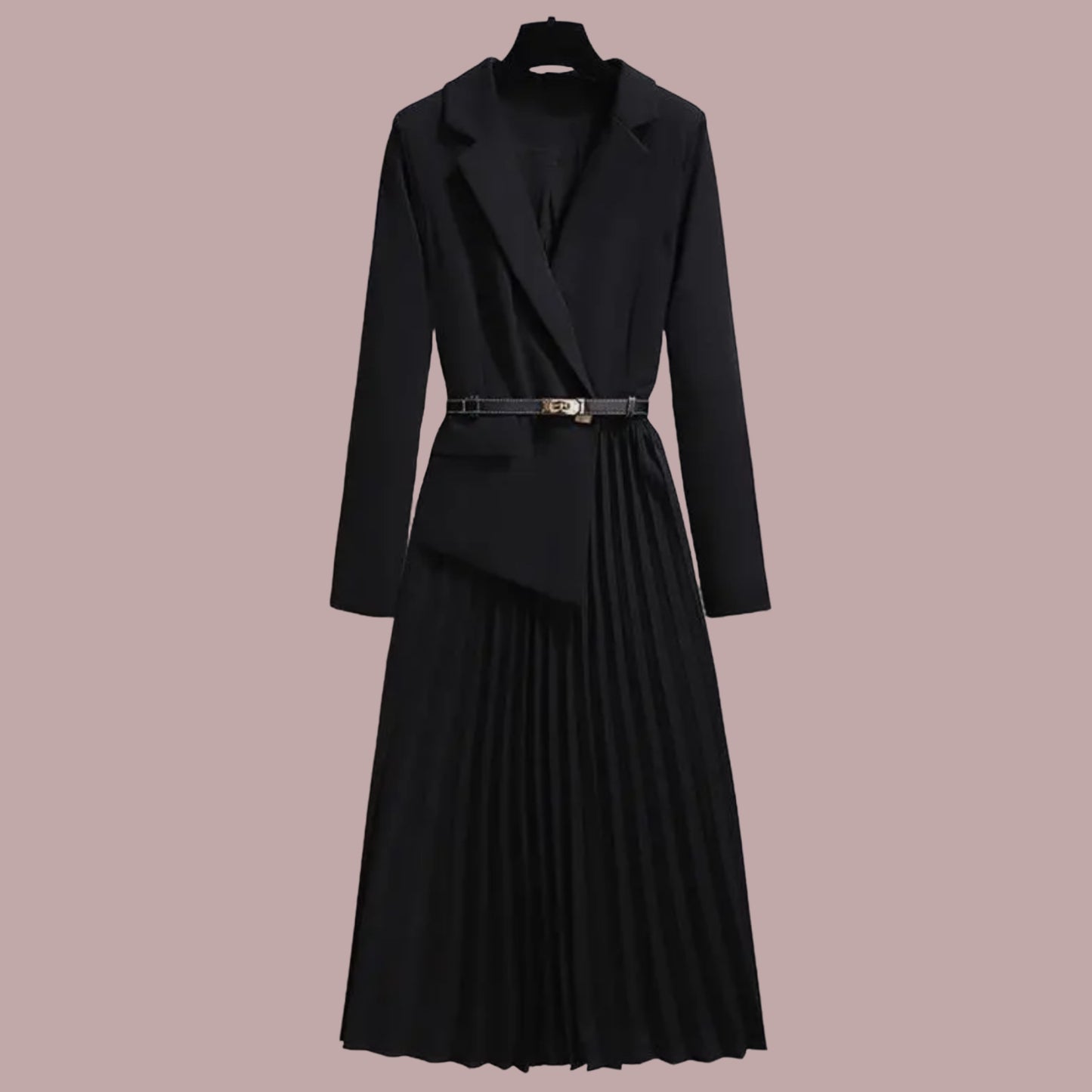 Melanie Bleazer Pleated Dress