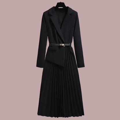 Melanie Bleazer Pleated Dress