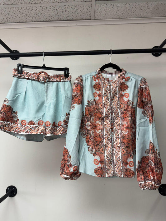 Mara Belted Short and Top Set