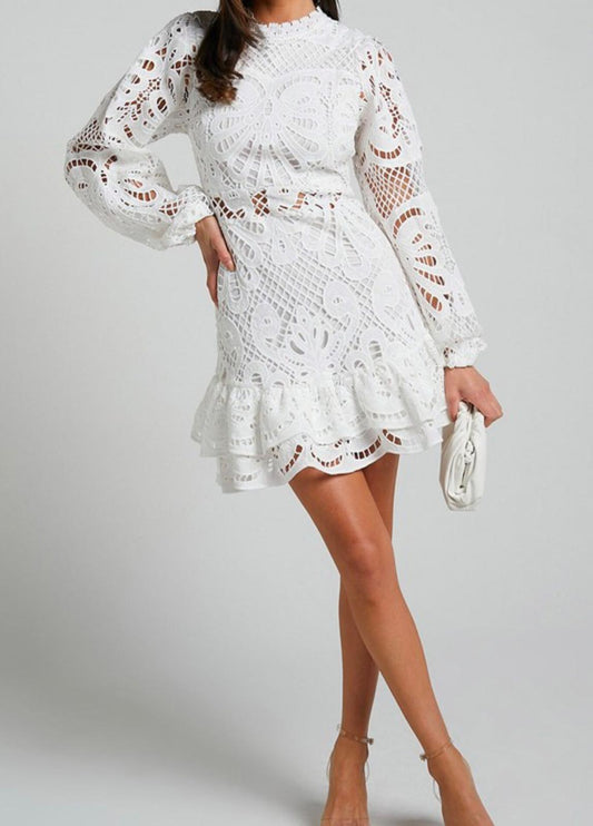White Mini Dress