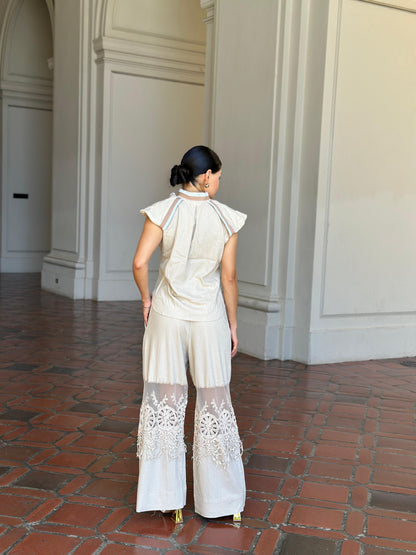 Pamela Linen Pants Set