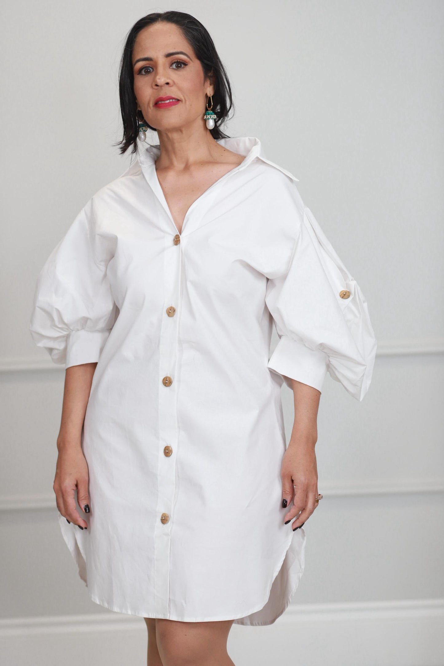 Popplyn Strech Dress