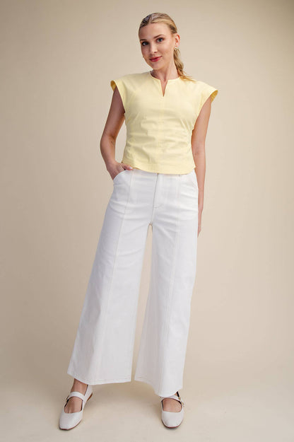 Liora Grace Cap Sleeve Top
