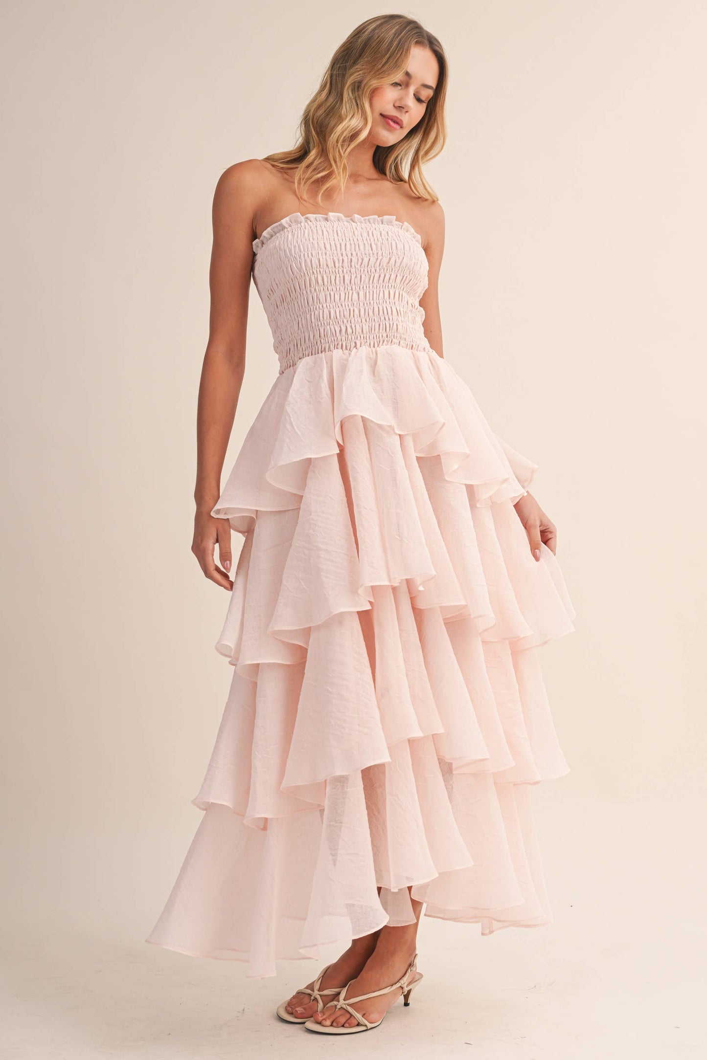 Sienna Romance Tiered Maxi Dress