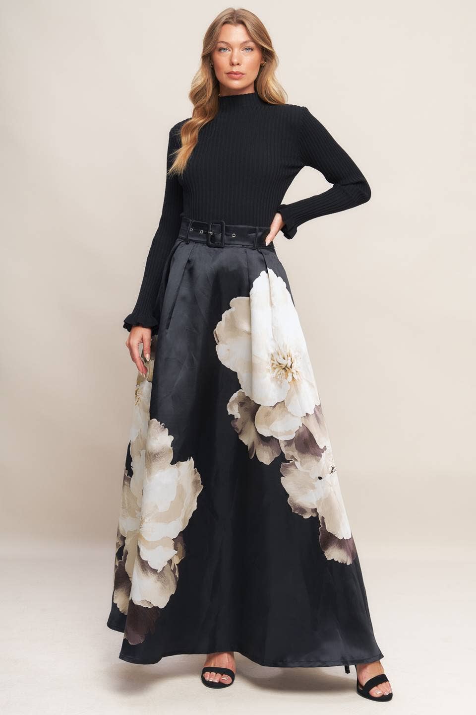 A maxi skirt