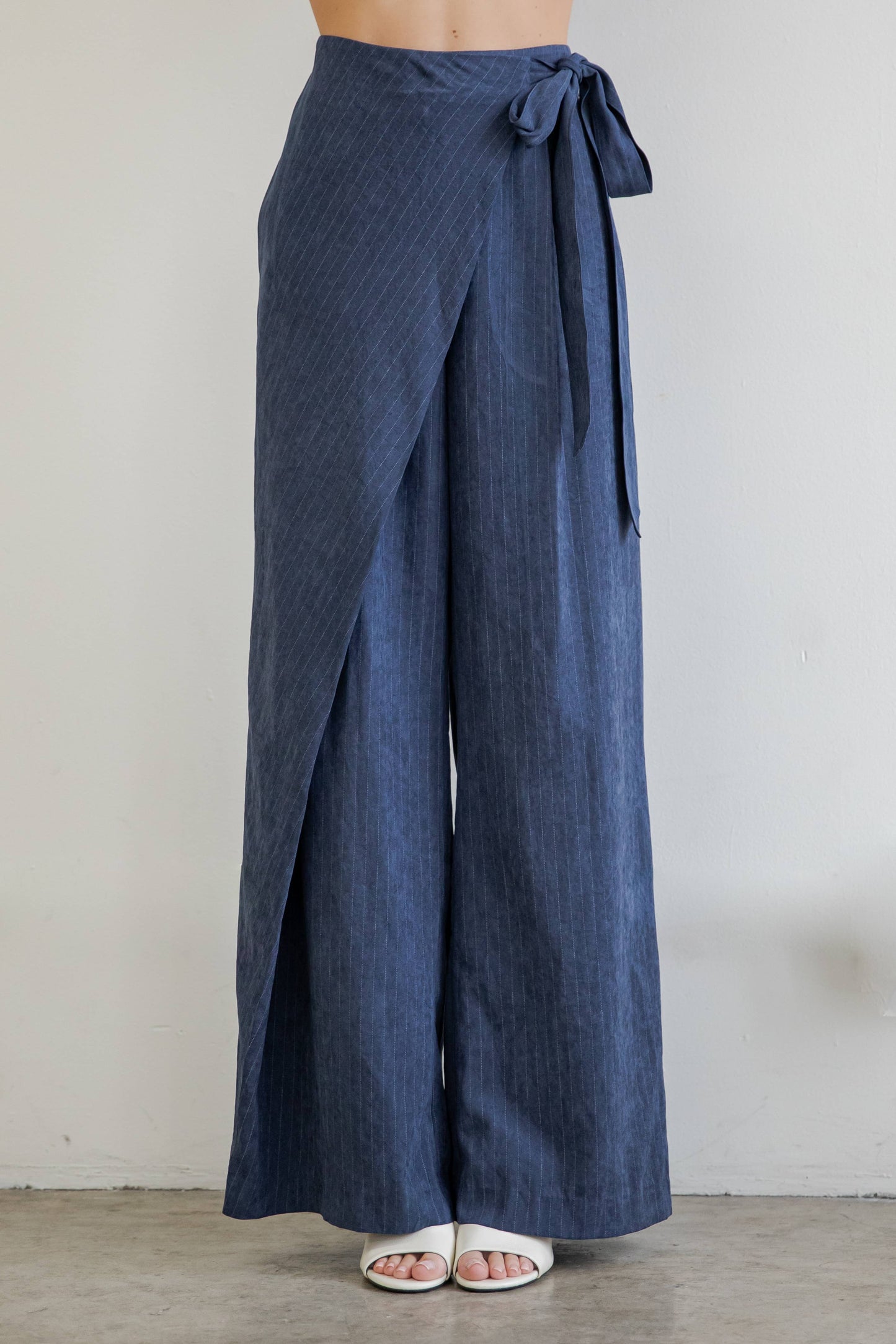 Valeria Wrap Palazzo Pants