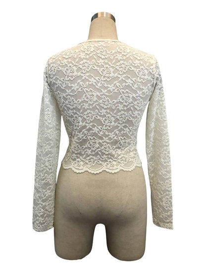 Lace V-Neck Top