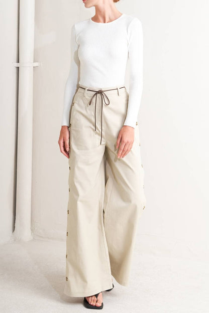 Valentina Luxe Wide-Leg Pants