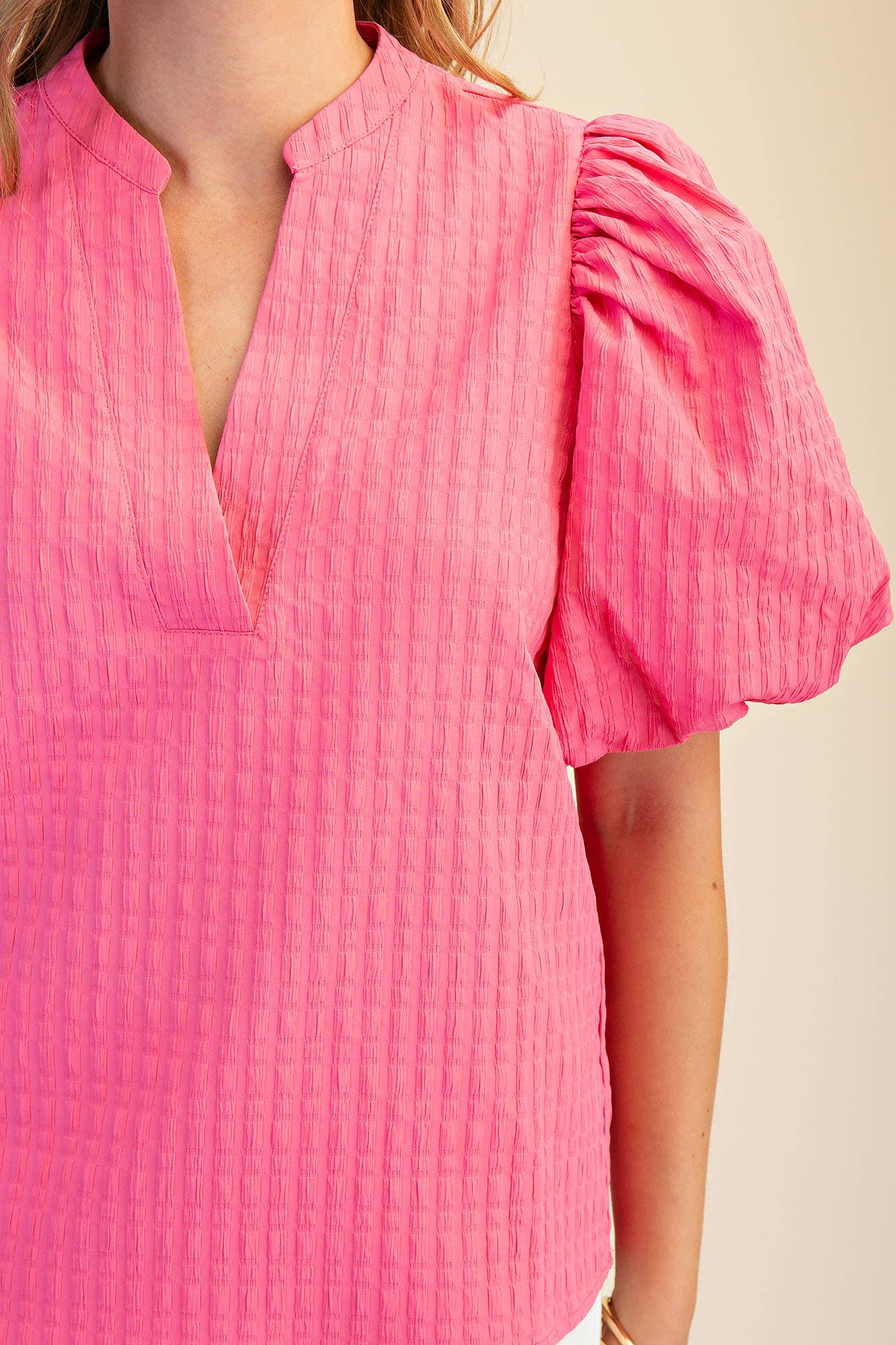 Aurielle Puff Elegance Blouse