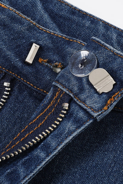 Rodeo Run Denim Long Vest Set