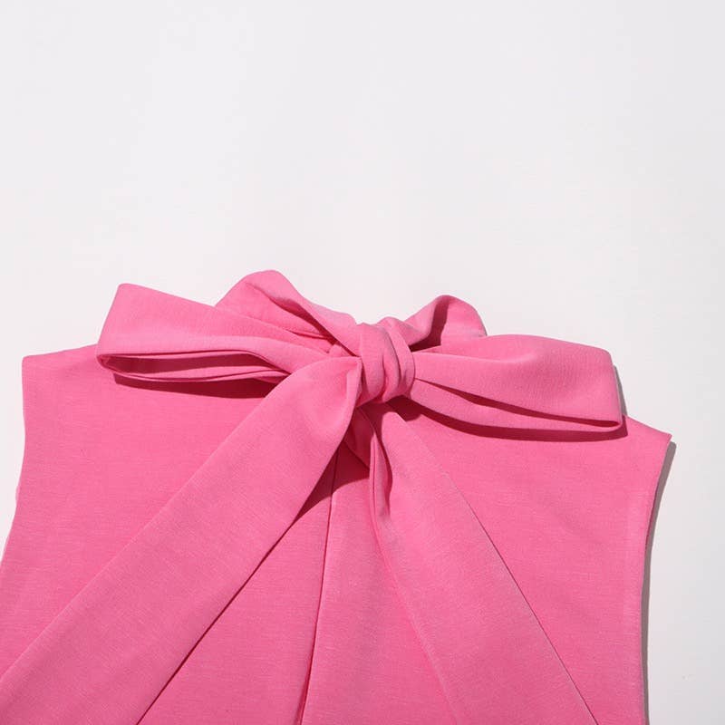 3D Flower Short Dress