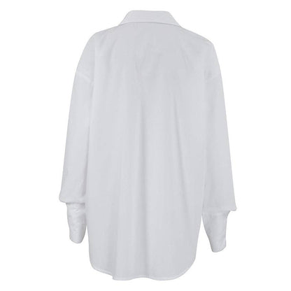 Ivory Oversized Luxe Shirt