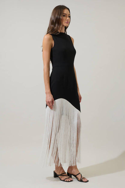 Valentina Fringe Elegance dress